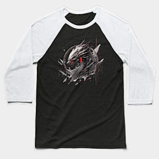 Mecha Tier Tiger Wolf Fuchs Pferd Cyborg Baseball T-Shirt